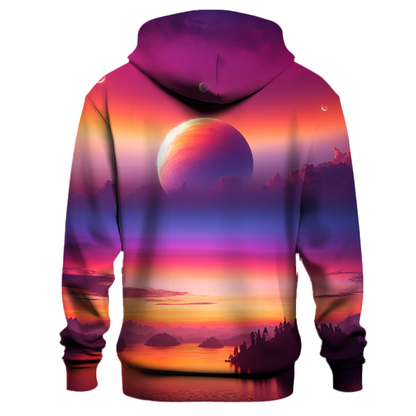 Retro Sunset Bliss Hoodie