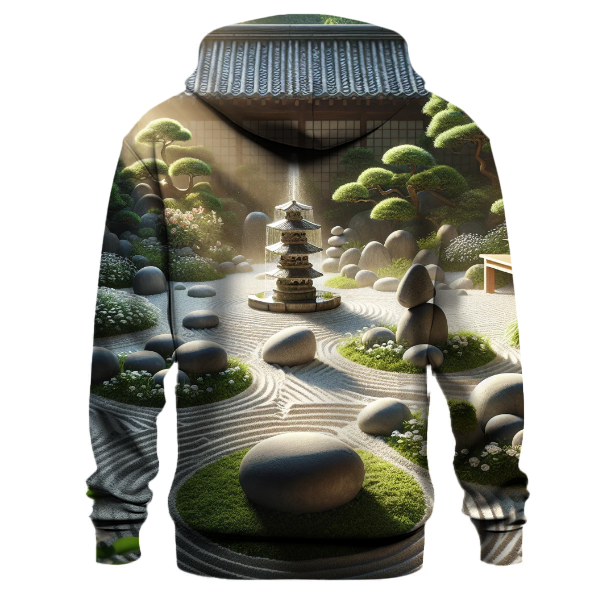 Tranquil Zen Garden Hoodie