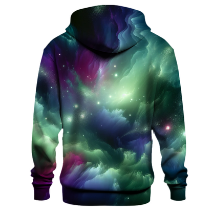 Vivid Aurora Burst Hoodie