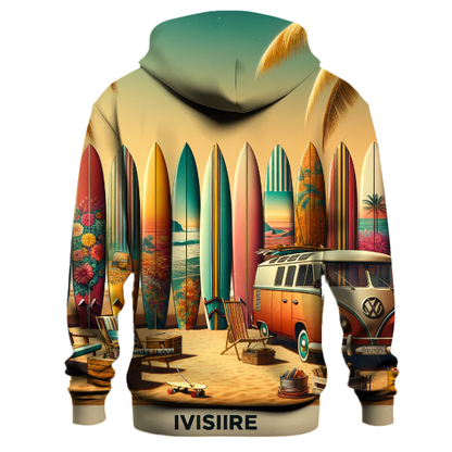 Retro Surf Vibes Hoodie