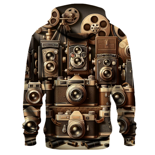 Vintage Camera Collection Hoodie