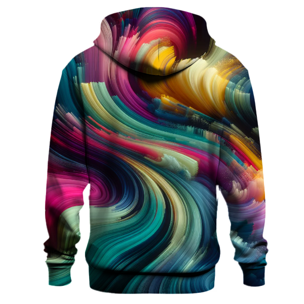 Abstract Expression Burst Hoodie