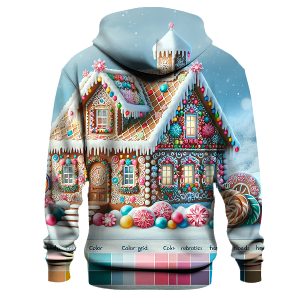 Whimsical Gingerbread House Hoodie