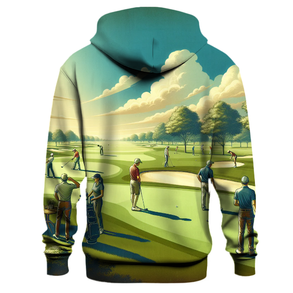 Whimsical Golf Enthusiast Hoodie