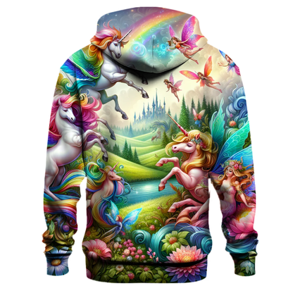 Whimsical Fantasy Animals Hoodie