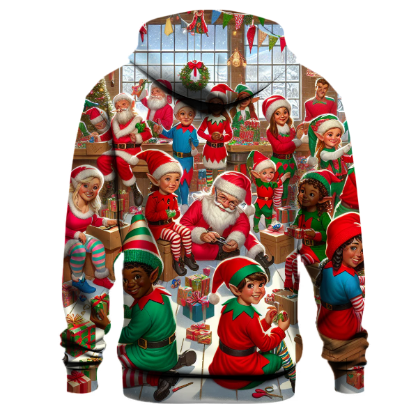 Santa's Helper Elf Crew Hoodie