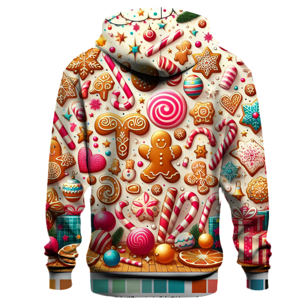 Whimsical Candy Cane Dream Hoodie