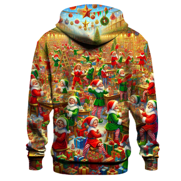 Santas Workshop Wonders Hoodie