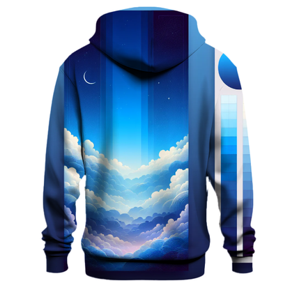 Sapphire Dreams Gradient Hoodie