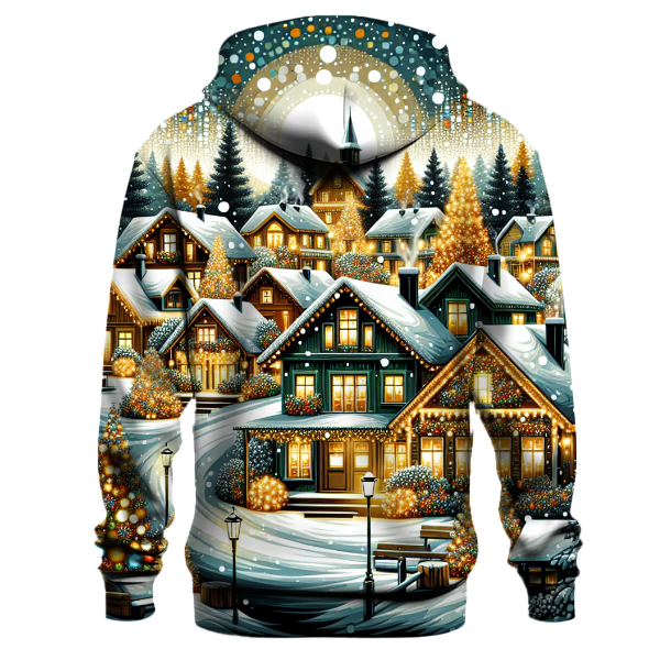 Sparkling Christmas Village Hoodie