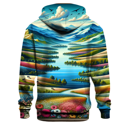 Vibrant Nature's Canvas Hoodie