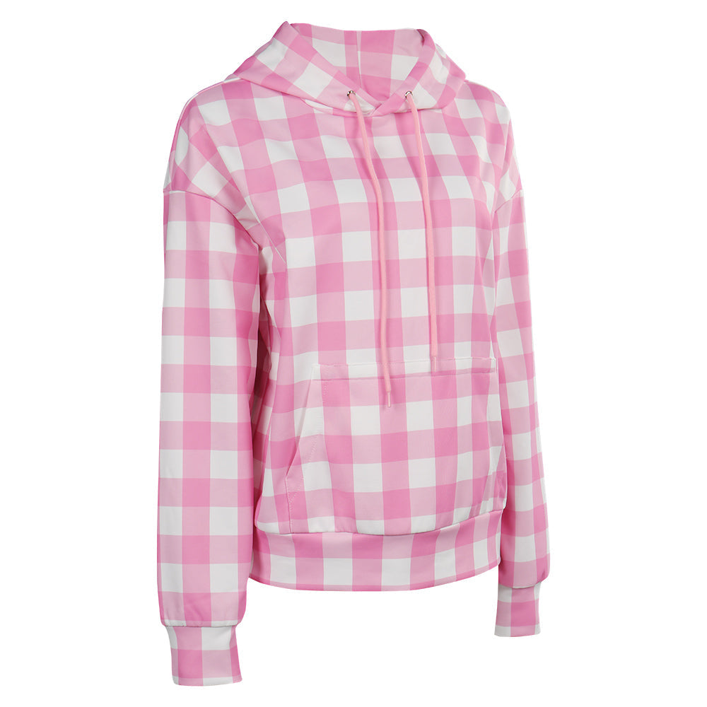 Plaid Outfits Cosplay Hoodie