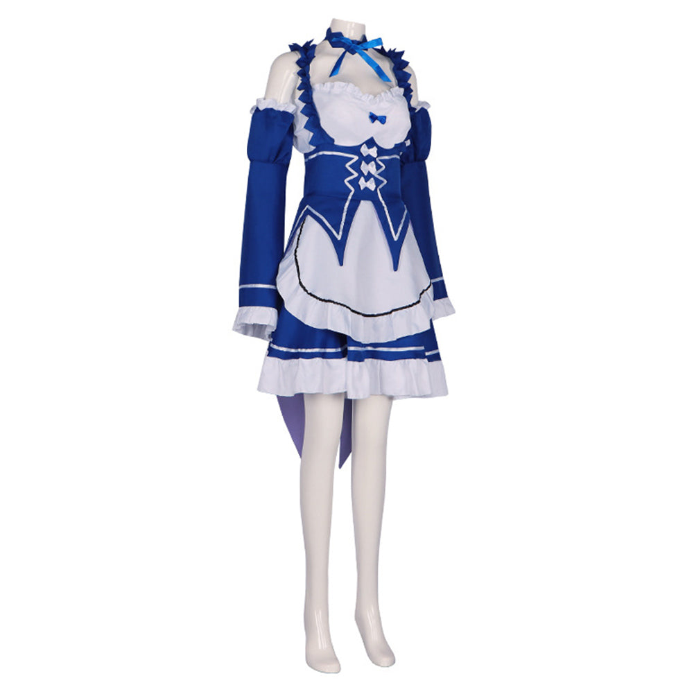 Re Zero Rem Cosplay Costume Princess Outfits