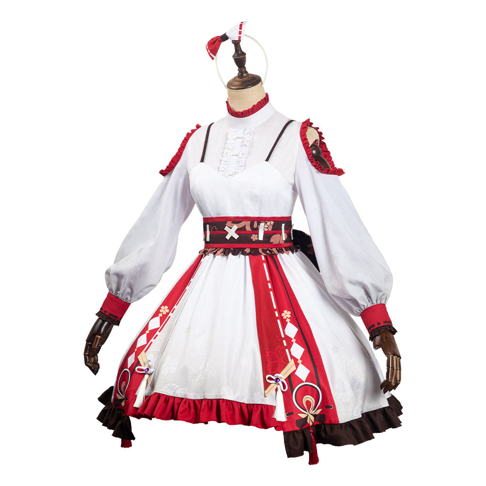 Genshin Impact Yae Miko Lolita Cosplay Costume