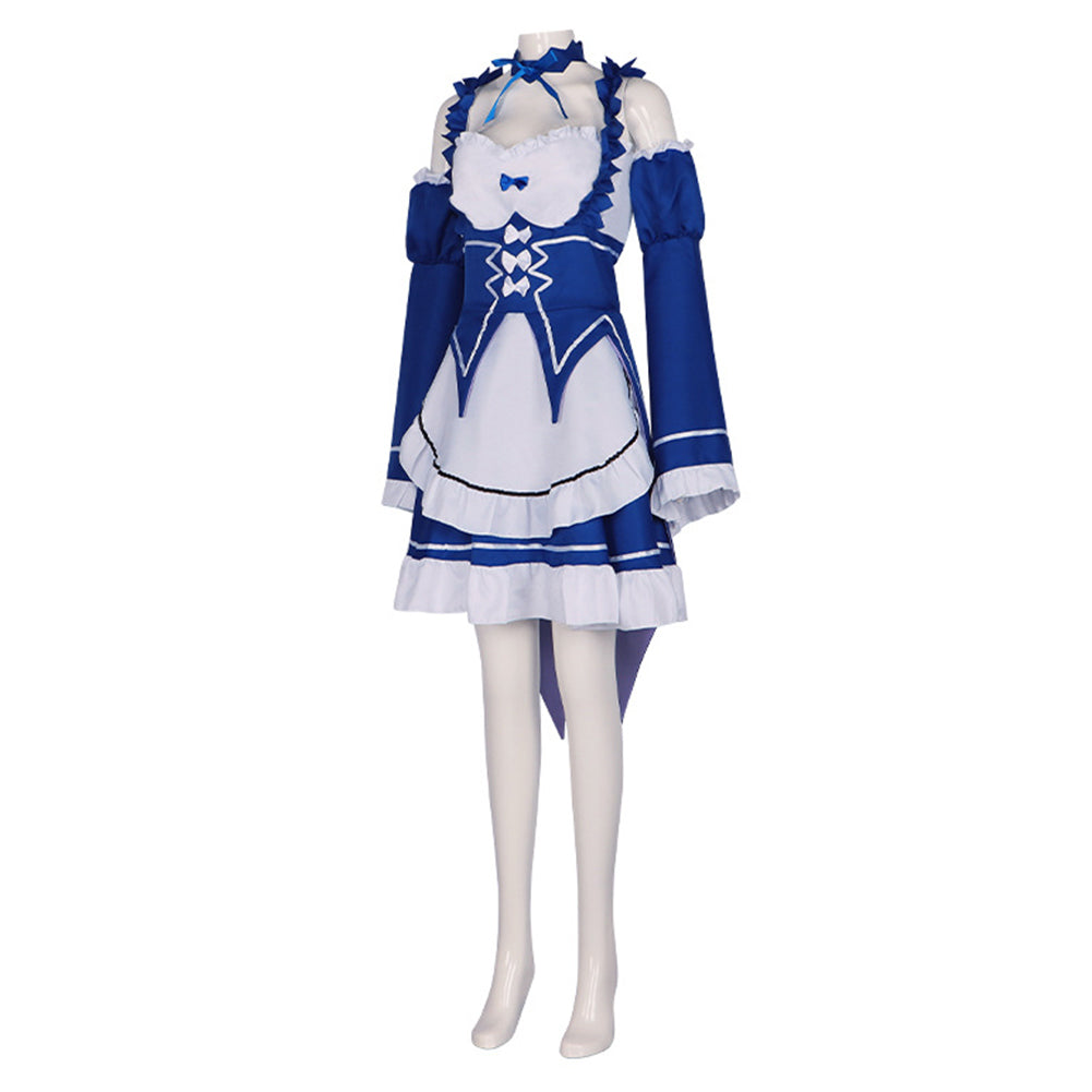 Re Zero Rem Cosplay Costume Princess Outfits