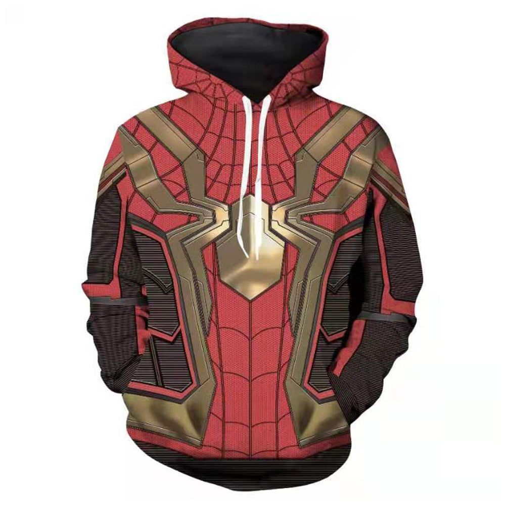 Iron Spiderman Cosplay Hoodie 3XL