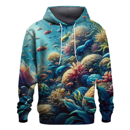 Whimsical Underwater Life Hoodie