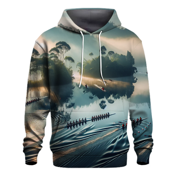 Rowing Elegance Hoodie