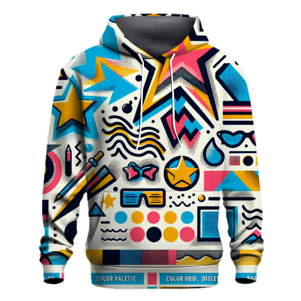 Wild Retro Patterns Hoodie