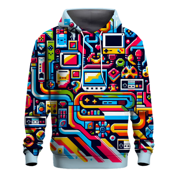 Vintage Game Console Hoodie