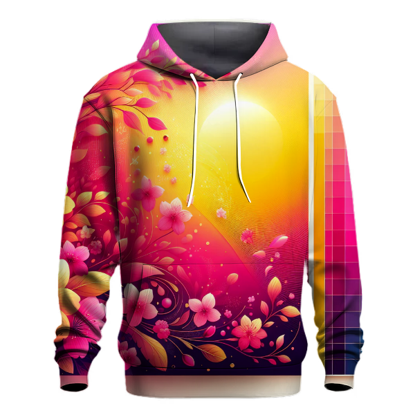 Vibrant Spring Splash Hoodie