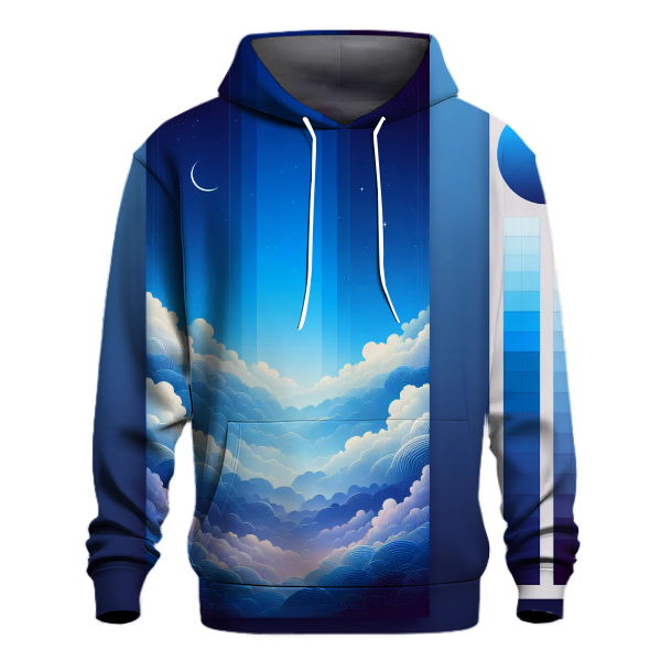 Sapphire Dreams Gradient Hoodie