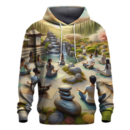 Yoga Zen Garden Hoodie Hoodie Designs