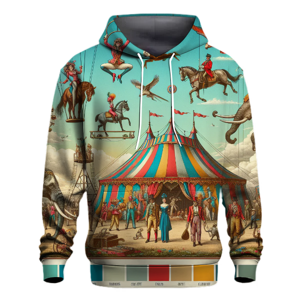 Vintage Circus Dreams Hoodie