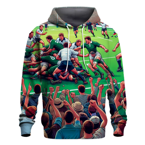 Rugby Power and Passion Hoodie