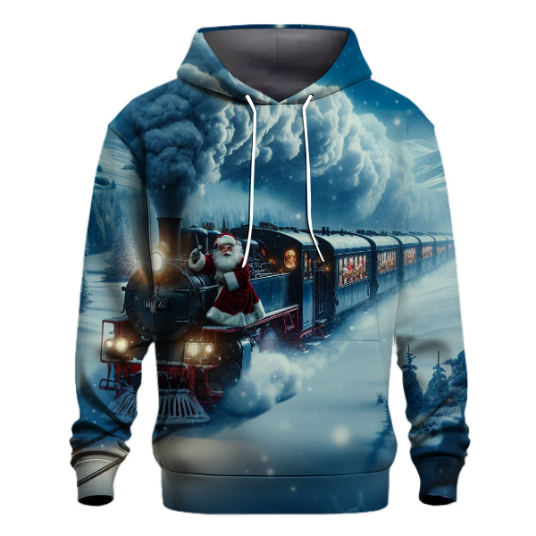 Santa's Express Train Journey Hoodie