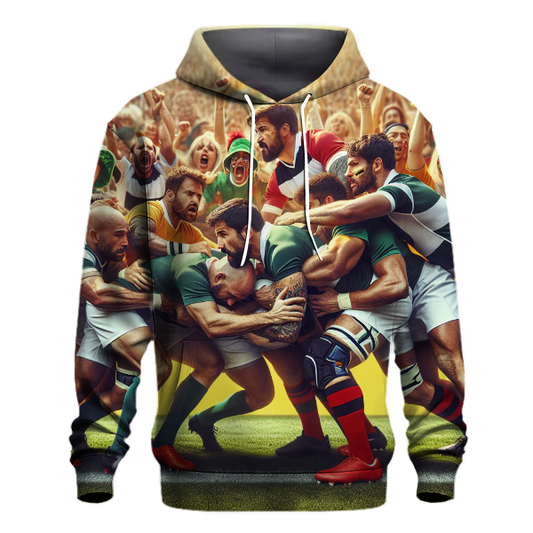 Rugby - The Scrum's Might Hoodie