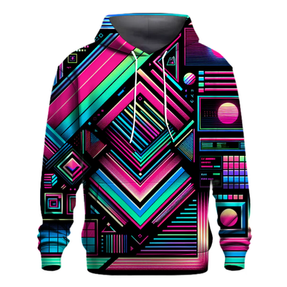 Retro Synth Spectrum Hoodie