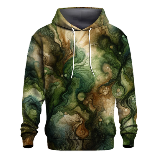 Mystic Forest Greens Hoodie