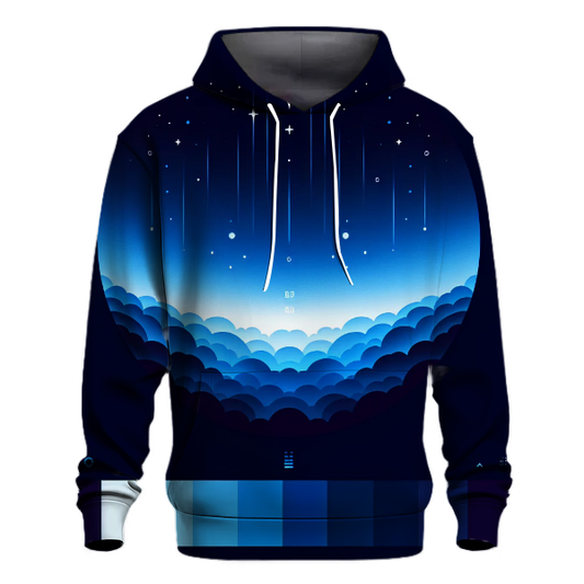 Sapphire Skyline Sweep Hoodie