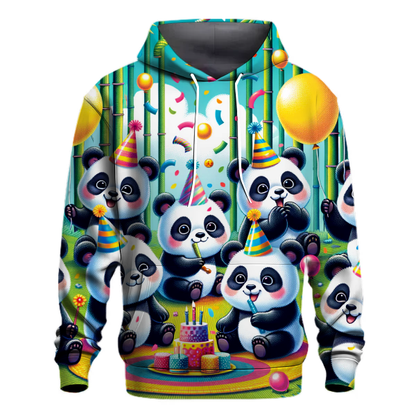 Playful Panda Party Hoodie