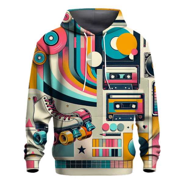 Vintage Graphic Tapestry Hoodie