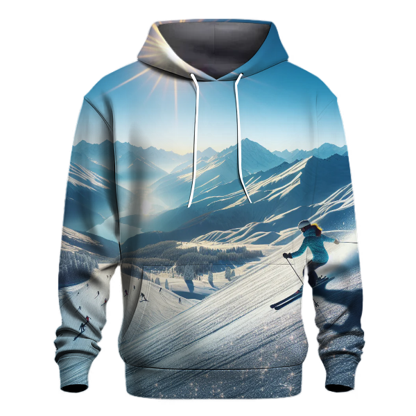 Skiing - Summit Adventures Hoodie