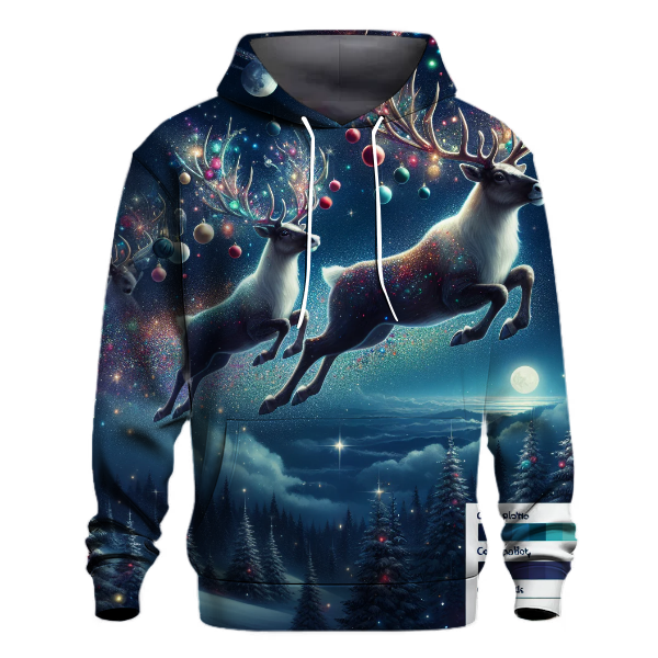 Santa's Magical Reindeer Hoodie