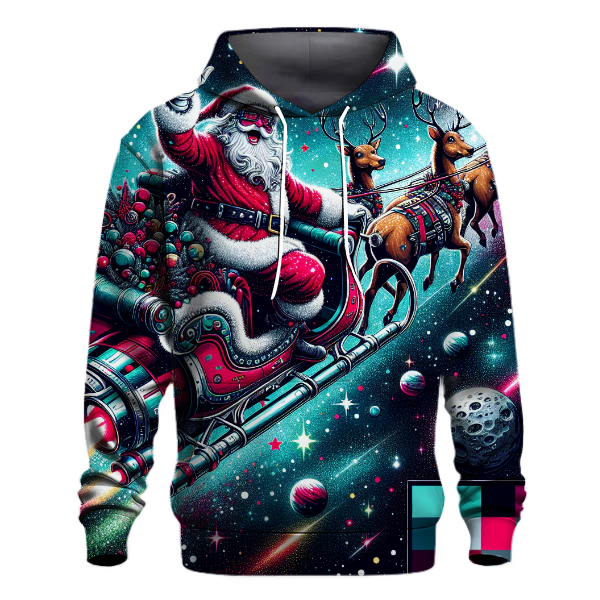 Santa's Cosmic Adventure Hoodie