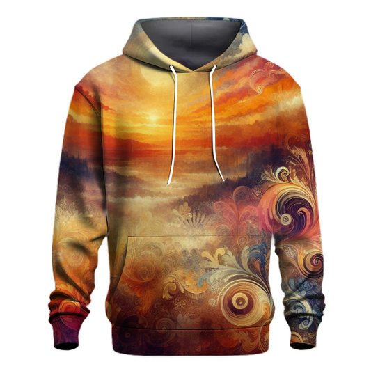 Retro Sunrise Vibes Hoodie