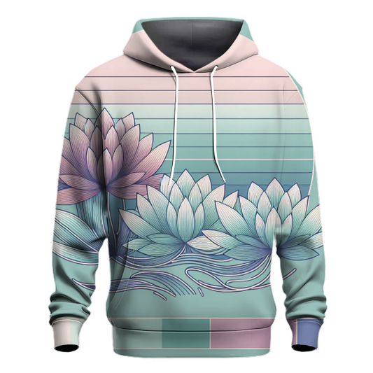 Water Lilies Gradient Hoodie