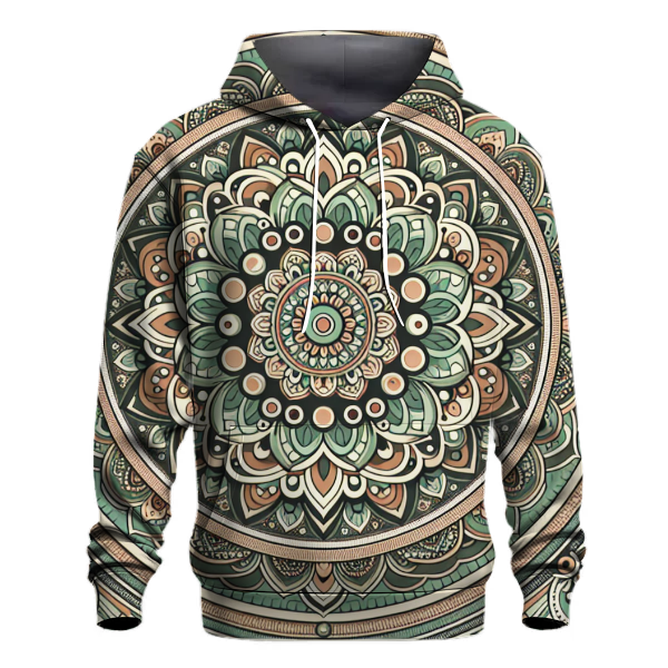 Peaceful Forest Mandala Hoodie