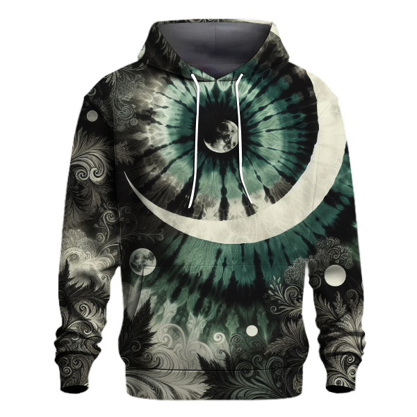 Moonlit Forest Pathway Hoodie