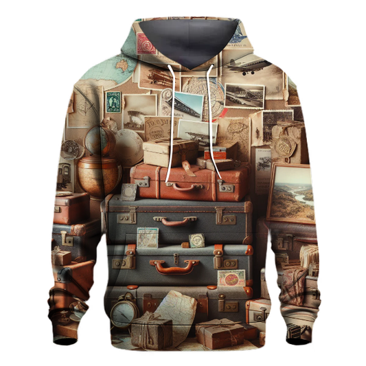 Vintage Travel Exploration Hoodie