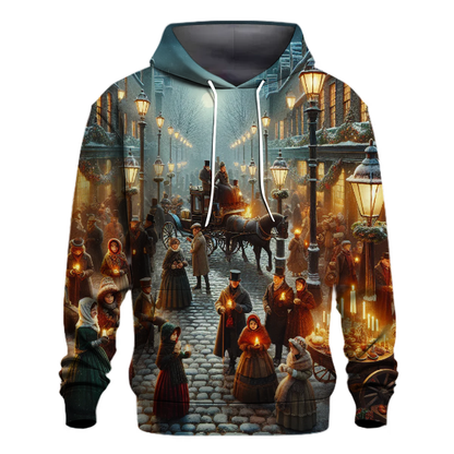 Victorian Gaslight Christmas Hoodie