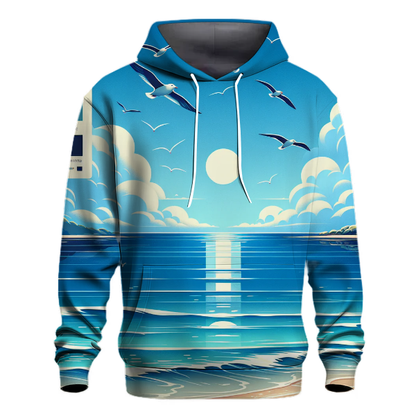 Sapphire Sea Serenade Hoodie