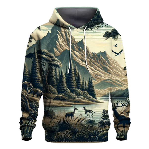 Vintage Nature Exploration Hoodie