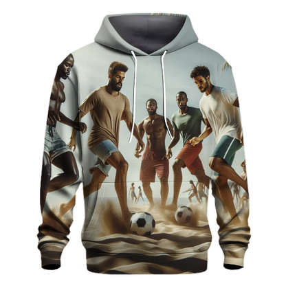 Beach Soccer - Sand Kicks Hoodie Custom Hoodies