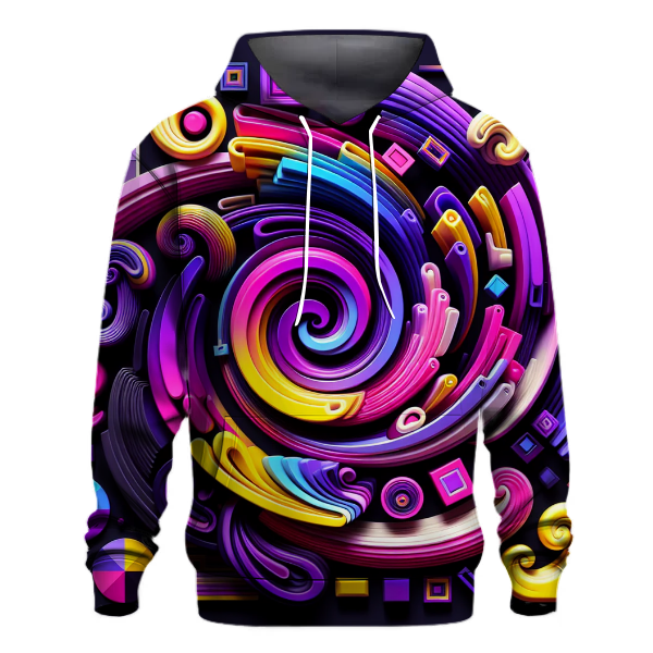 80s Swirl Hoodie