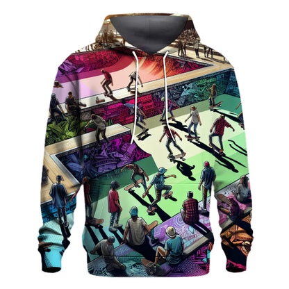 Skateboarding Urban Thrill Hoodie